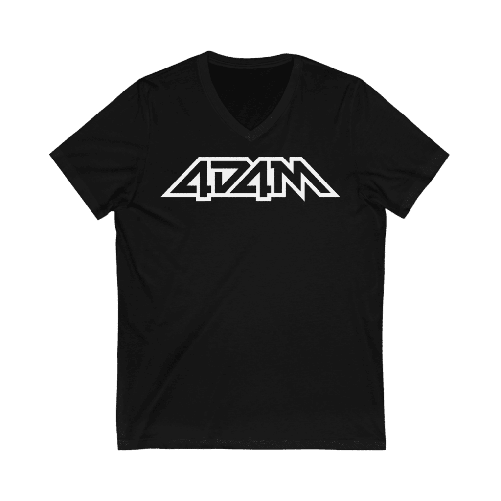 Black logo tee - 4D4M - EDM DJ / Producer